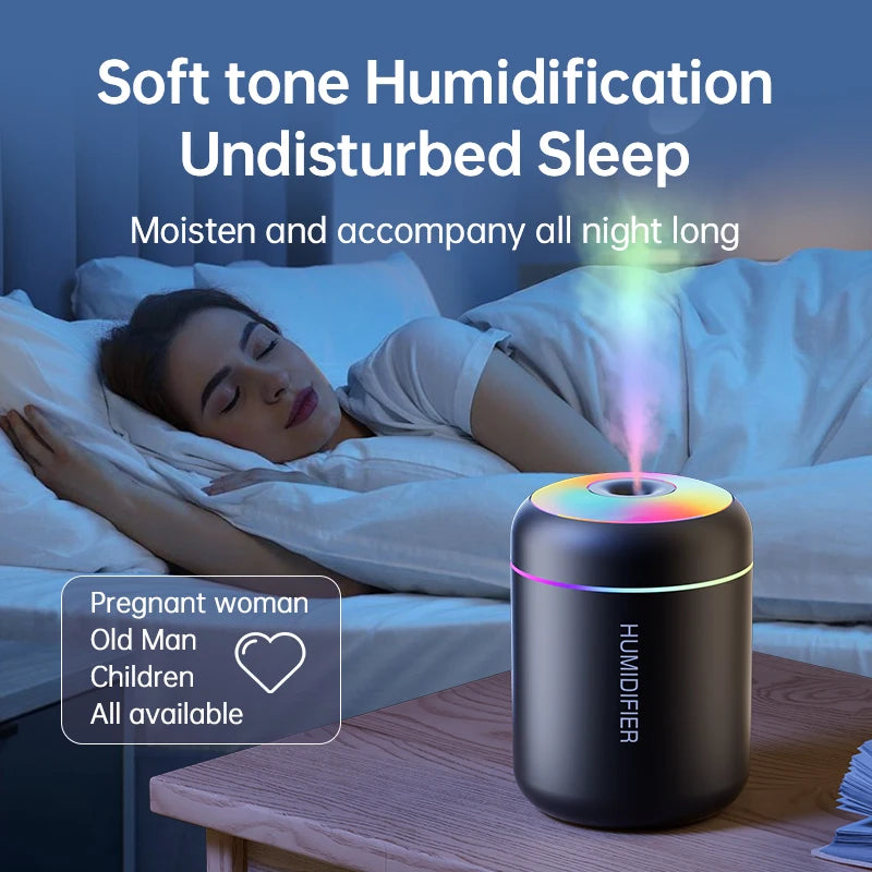 Mini Air Humidifier LED