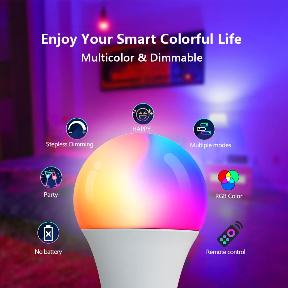 Bombilla Led 16 Colores