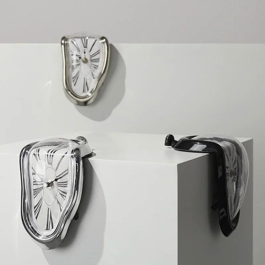 Reloj Derretido Surrealista Estilo Salvador Dalí para Decoración